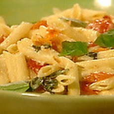 Penne with Slow-Roasted Cherry Tomatoes and Goat Cheese