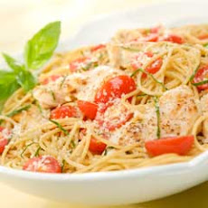Summer Chicken & Basil Pasta