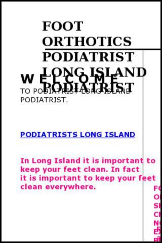 Podiatrists