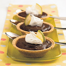 Dark Chocolate Lime Tarts