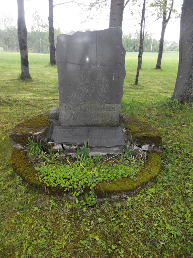 Monument Dedicated To Latvians