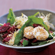 Arugula, Beet, and Goat-Cheese Salad