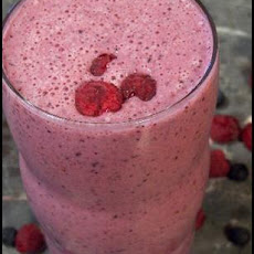Berry Blast Protein Shake -- Fruit Smoothie