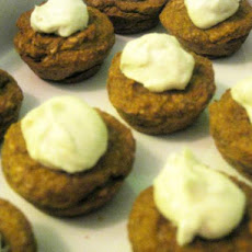 Mini Pumpkin Flax Muffins