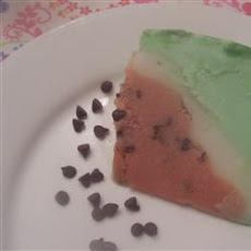 Raspberry-Lime Sherbet 'Watermelon'