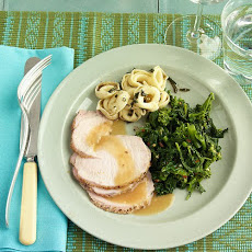 Roasted Pork Loin with Balsamic Gravy