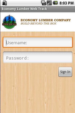 Economy Lumber Web Track