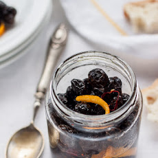 Dried black olives