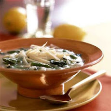 Cate's Springtime Risotto Soup