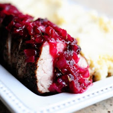 Pork Tenderloin with Cranberry Sauce