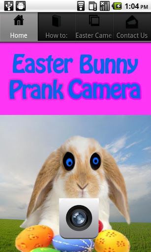 Easter Bunny Prank Camera