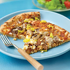 Greek Lamb Pizza