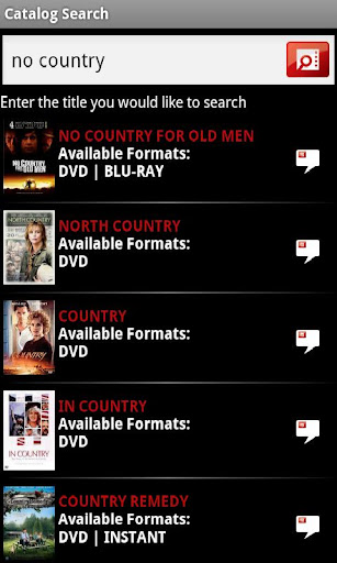 Catalog Search For Netflix Old