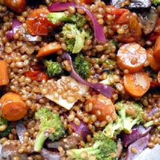 Wheat Berry Vegetable Salad (Anna Olson)