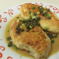 Parmesan-Crusted Chicken With Capers