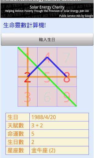 生命靈數計算機