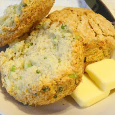 Buttermilk Biscuits With Green Onions, Black Pepper and Sea Salt