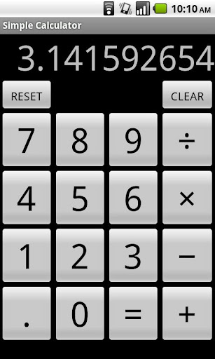 Simple Calculator