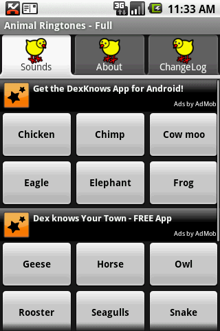 Animal Ringtones - Lite