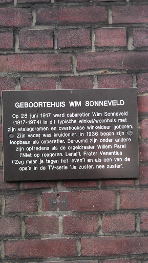 Wim Sonneveld Geboortehuis