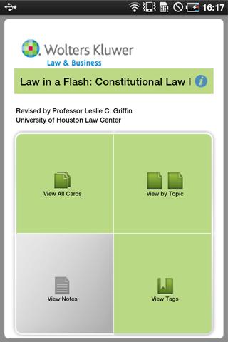 LIAF: Constitutional Law I