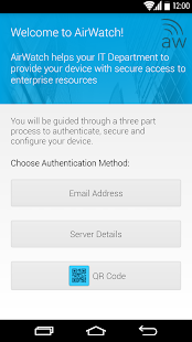 AirWatch Agent Business app for Android Preview 1