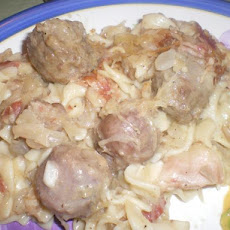 Polish Crock Pot Sauerkraut