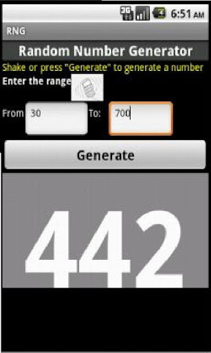 Random Number Generator