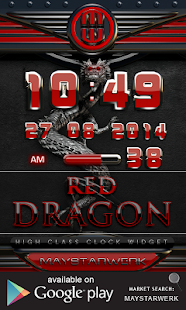 How to mod Dragon Clock Widget red 2.30 unlimited apk for pc
