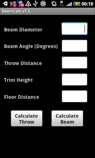 Lighting Beam Calculator