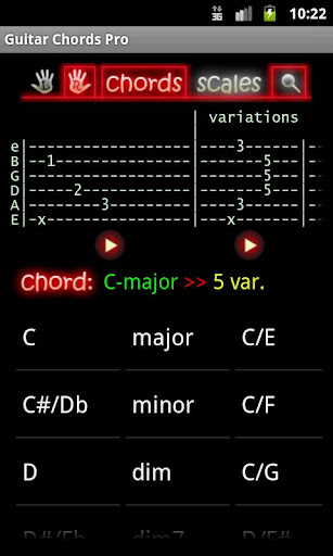 【免費音樂App】Guitar Chords Pro-APP點子