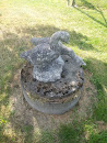 Geese Statue