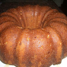 Bourbon Brown Sugar Pound Cake