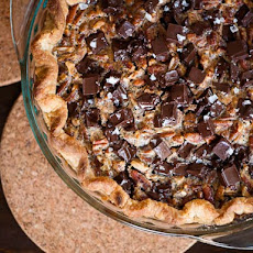 Salted Chocolate Pecan Pie