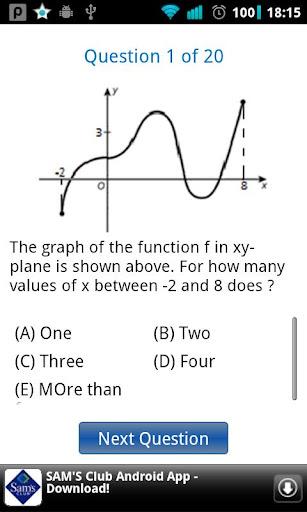 SAT Math Quiz 4