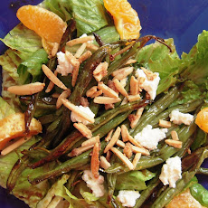 Tangerine and Roasted Green Bean Salad