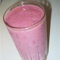 Banana and Strawberry Smoothie