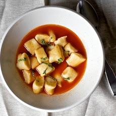 Gnocchi in Tomato Broth