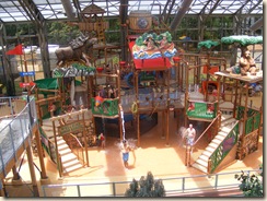 The childs playground at the Waterpark