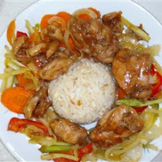 Orange Chicken Stir Fry