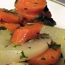 Diced Carrots and Turnips