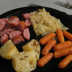 Kielbasa and Vegetable Bake