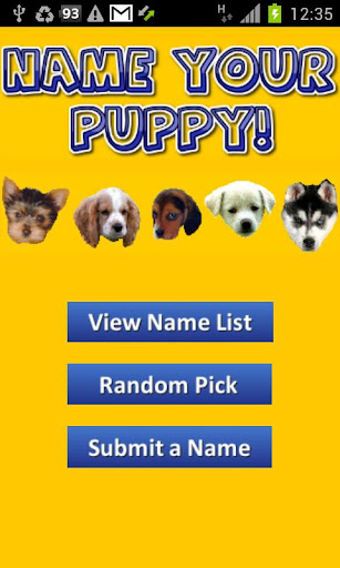 Name Your Puppy FREE