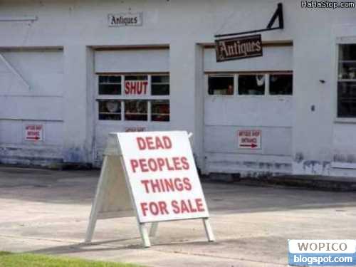 Dead People for Sale