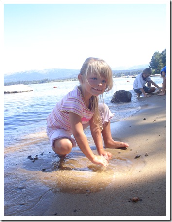 Maddy Digging Closeup