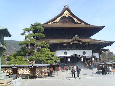 Zenko-ji Temple - no cameras allowed