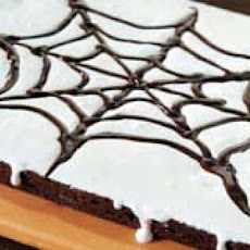 Halloween Brownie Pizza