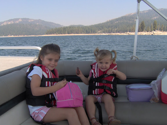 Erin and Sarah on Shaver Lake