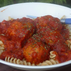 Kittencal's Low-Fat Parmesan Turkey Meatballs