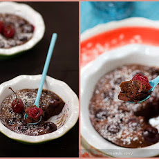 Chocolate Cherry Clafoutis